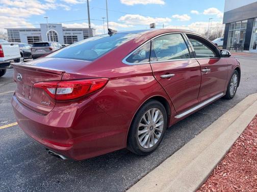 Venetian Red 2015 Hyundai SONATA Limited