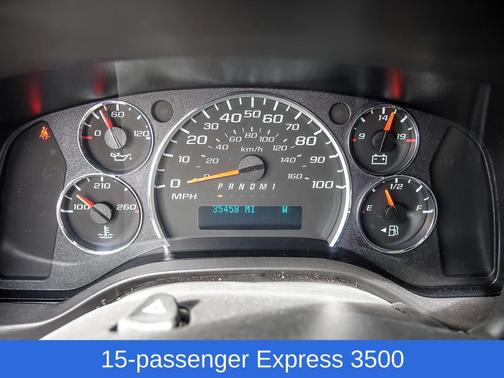 Summit White 2024 Chevrolet Express 3500 RWD 3500 Extended Wheelbase LT