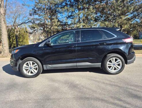 Shadow Black 2017 Ford Edge SEL