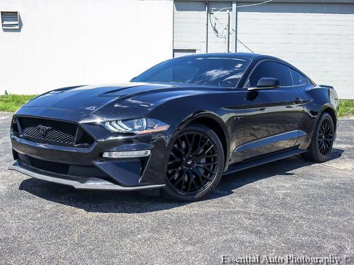 Shadow Black 2021 Ford Mustang GT Premium