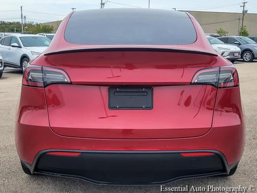 Red Multi-Coat 2022 Tesla Model Y Performance Dual Motor All-Wheel Drive