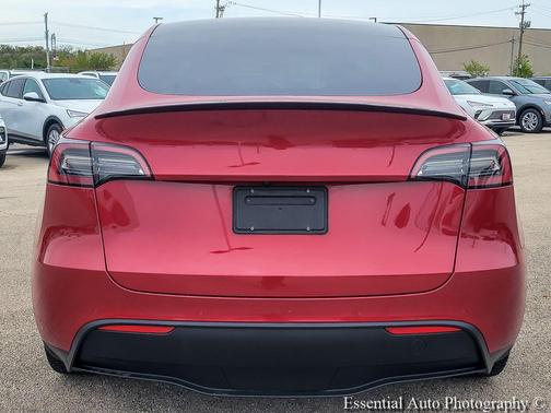 Red Multi-Coat 2022 Tesla Model Y Performance Dual Motor All-Wheel Drive