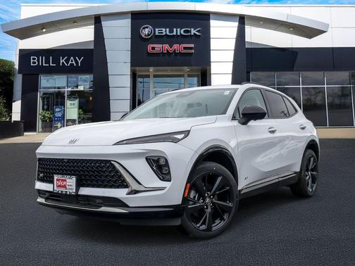 Iridescent White Tricoat 2026 Buick Envision Sport Touring AWD