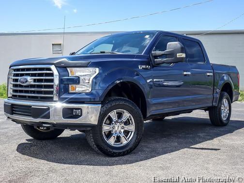Shadow Black 2017 Ford F-150 XLT