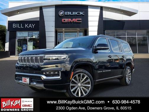 Diamond Black Crystal Pearlcoat 2023 Jeep Grand Wagoneer Series II 4x4