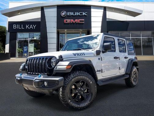 Silver Zynith Clearcoat 2023 Jeep Wrangler 4xe Base