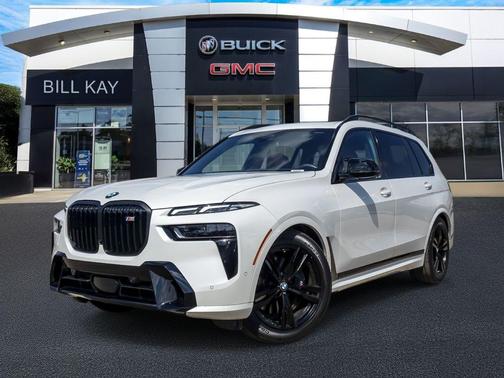 Mineral White Metallic 2025 BMW X7 M60i