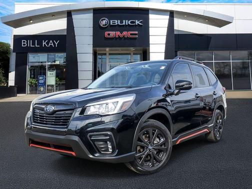 Crystal Black Silica 2019 Subaru Forester Sport