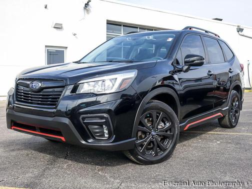 Crystal Black Silica 2019 Subaru Forester Sport