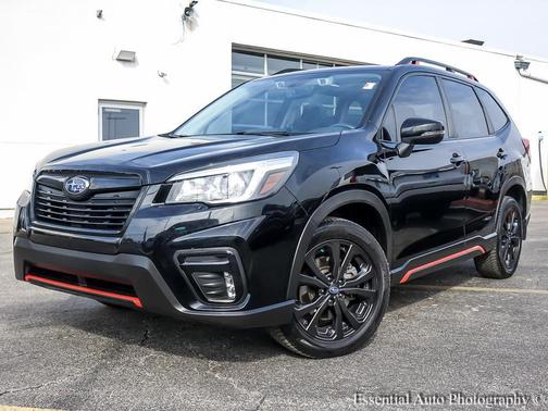 Crystal Black Silica 2019 Subaru Forester Sport
