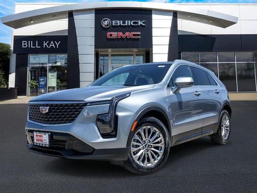 Argent Silver Metallic 2025 Cadillac XT4 Premium Luxury