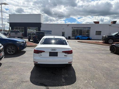 White 2017 Audi A4 2.0T Premium