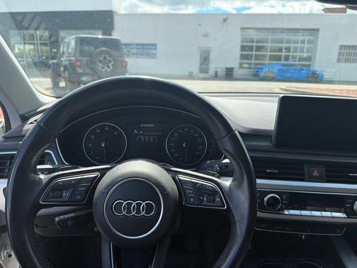 White 2017 Audi A4 2.0T Premium