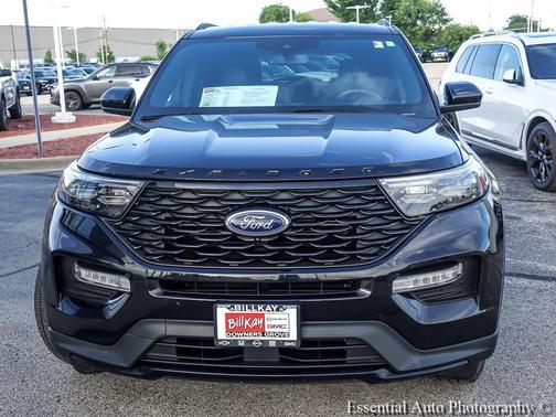 Agate Black Metallic 2022 Ford Explorer ST-Line