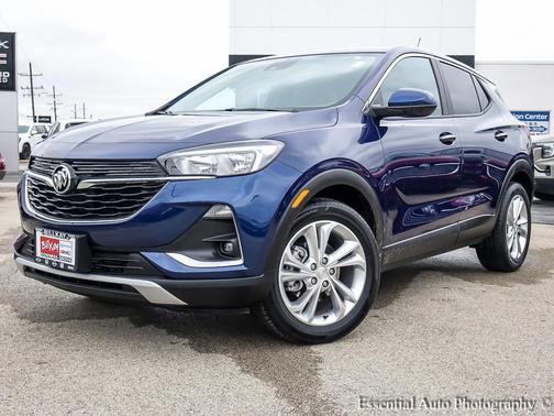 Sapphire Metallic 2023 Buick Encore GX Preferred