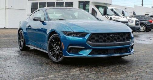 Adriatic Blue Metallic 2026 Ford Mustang EcoBoost Premium