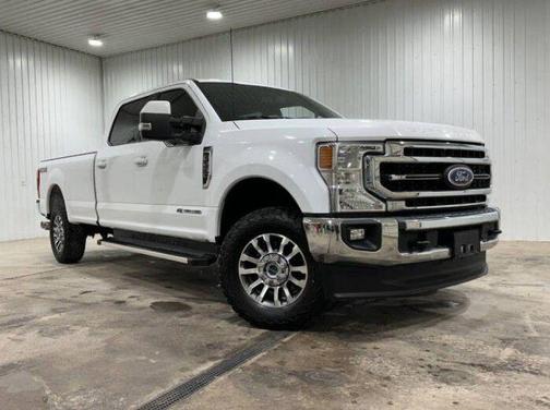 Star White Metallic Tri-Coat 2022 Ford F-350 Lariat