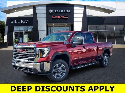 Volcanic Red Tintcoat 2026 GMC Sierra 2500 SLT