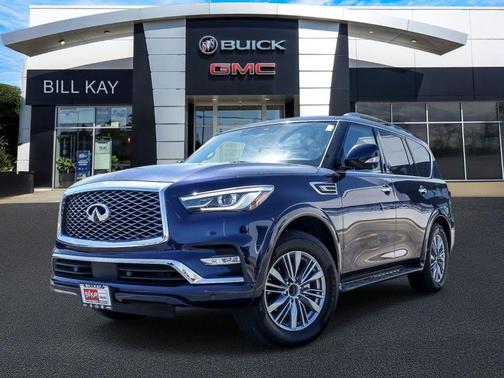 Hermosa Blue 2024 INFINITI QX80 Luxe
