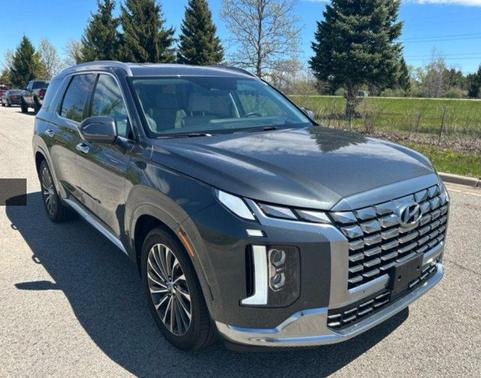 Hyper White 2023 Hyundai PALISADE Calligraphy