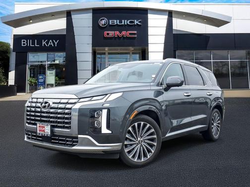 Hyper White 2023 Hyundai PALISADE Calligraphy