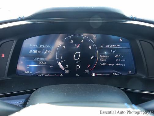 Rapid Blue 2021 Chevrolet Corvette Stingray w/3LT