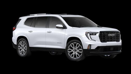 Glacier White Tricoat 2026 GMC Acadia Denali