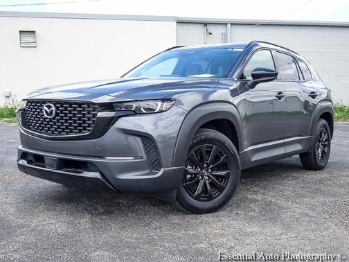 Machine Gray Metallic 2025 Mazda CX-50 Hybrid Premium Package