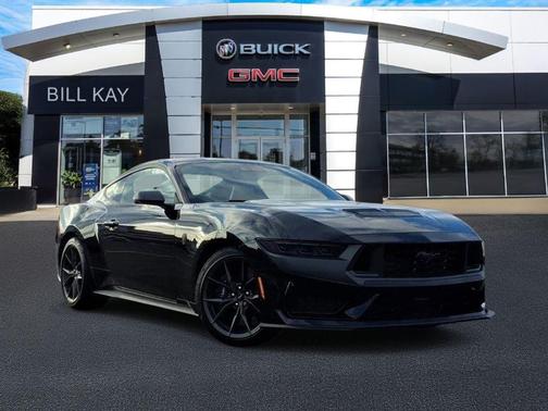 Shadow Black 2025 Ford Mustang Dark Horse Fastback
