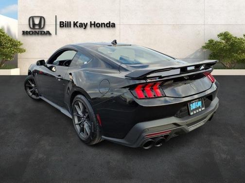 Shadow Black 2025 Ford Mustang Dark Horse Fastback