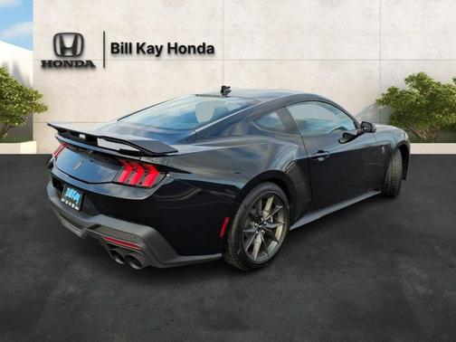 Shadow Black 2025 Ford Mustang Dark Horse Fastback