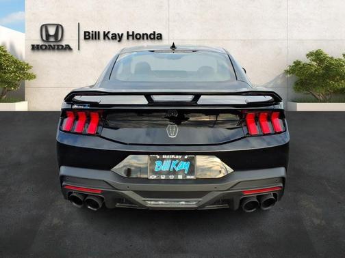 Shadow Black 2025 Ford Mustang Dark Horse Fastback