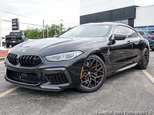 Black Sapphire Metallic 2025 BMW M8 Gran Coupe Competition