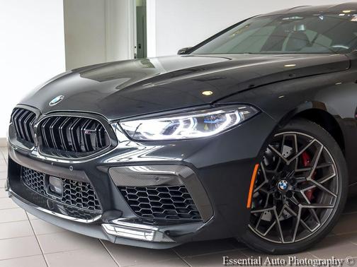 Black Sapphire Metallic 2025 BMW M8 Gran Coupe Competition