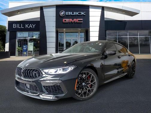 Black Sapphire Metallic 2025 BMW M8 Gran Coupe Competition