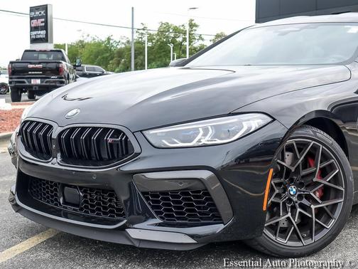 Black Sapphire Metallic 2025 BMW M8 Gran Coupe Competition