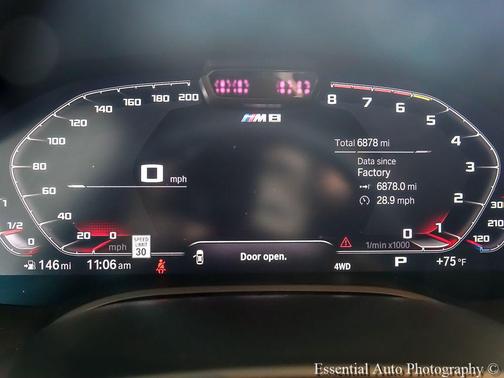 Black Sapphire Metallic 2025 BMW M8 Gran Coupe Competition