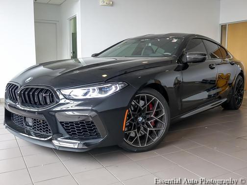 Black Sapphire Metallic 2025 BMW M8 Gran Coupe Competition