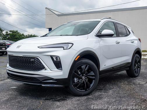 Summit White 2026 Buick Encore GX Sport Touring