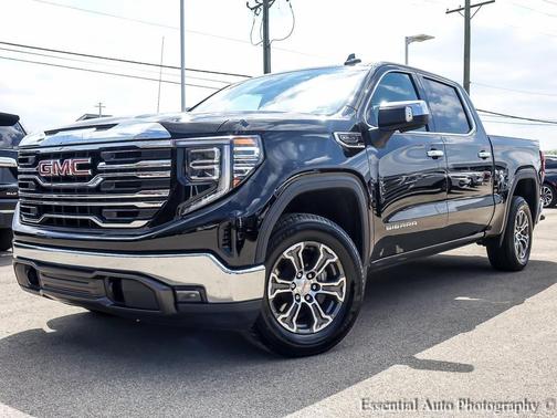 Onyx Black 2025 GMC Sierra 1500 SLT
