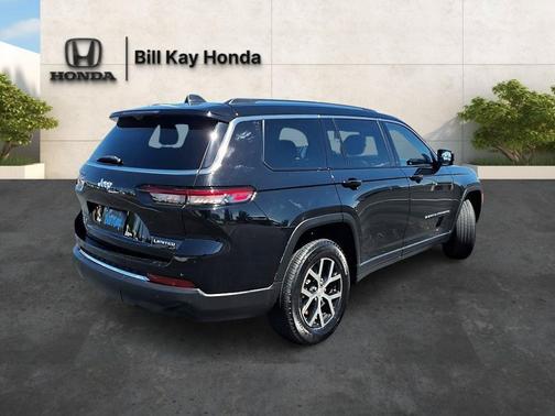 Diamond Black Crystal Pearlcoat 2023 Jeep Grand Cherokee L Limited