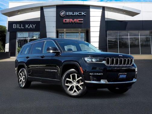 Diamond Black Crystal Pearlcoat 2023 Jeep Grand Cherokee L Limited