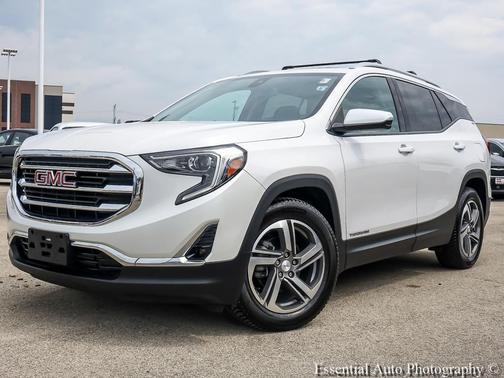 White Frost Tricoat 2020 GMC Terrain SLT