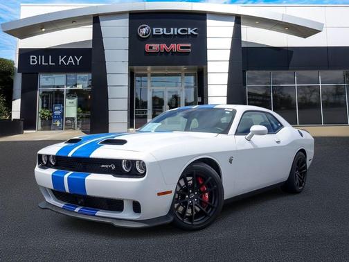 White Knuckle Clearcoat 2023 Dodge Challenger SRT Hellcat