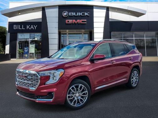 Volcanic Red Tintcoat 2024 GMC Terrain Denali