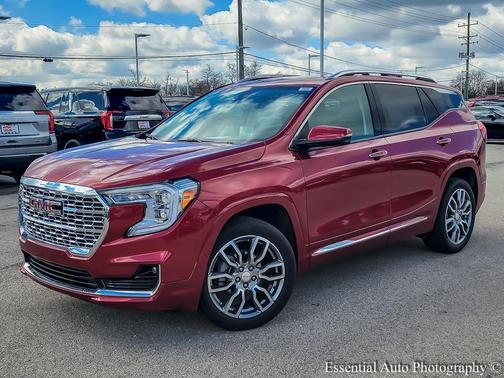 Volcanic Red Tintcoat 2024 GMC Terrain Denali