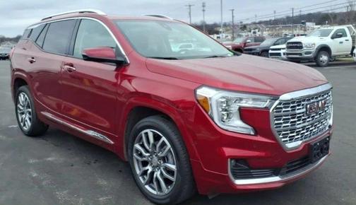 Volcanic Red Tintcoat 2024 GMC Terrain Denali