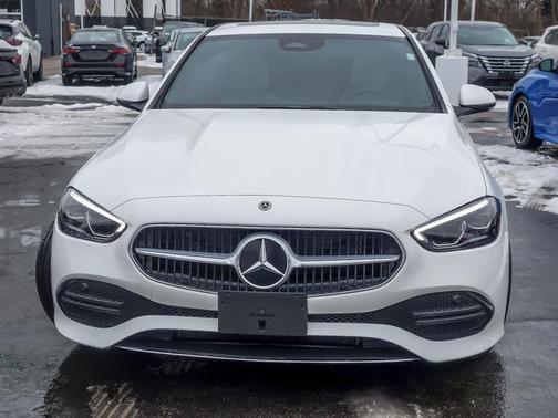 MANUFAKTUR Moonlight White Metallic 2024 Mercedes-Benz C-Class C 300 4MATIC
