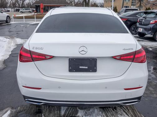 MANUFAKTUR Moonlight White Metallic 2024 Mercedes-Benz C-Class C 300 4MATIC