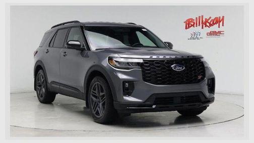 Carbonized Gray Metallic 2025 Ford Explorer ST